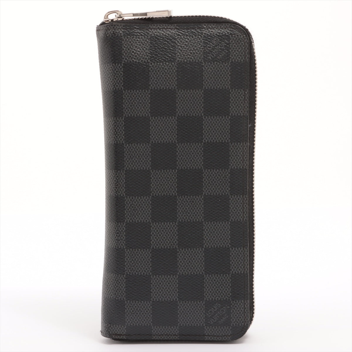 Louis Vuitton Zippy Wallet Vertical Graphite Damier Graphite